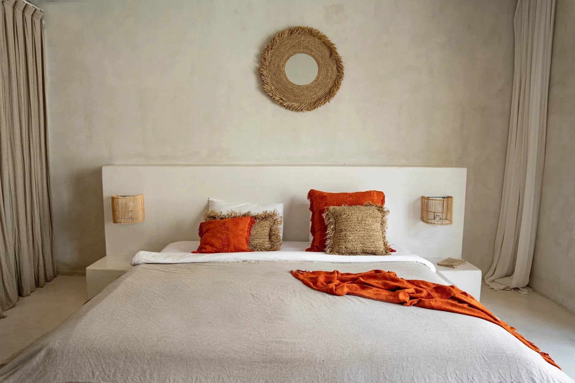 De Yema Spiegel - Naturel - L by Bazar Bizar Antwerp