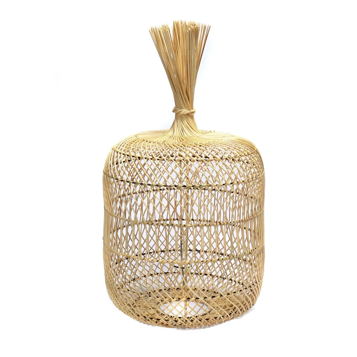 De Dumpling Hanglamp / Vloerlamp - Naturel - L by Bazar Bizar Antwerp