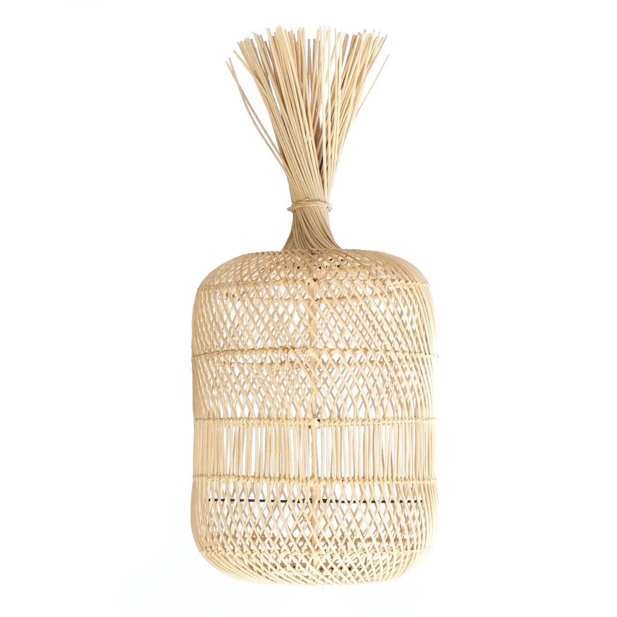De Dumpling Hanglamp / Vloerlamp - Naturel - M by Bazar Bizar Antwerp