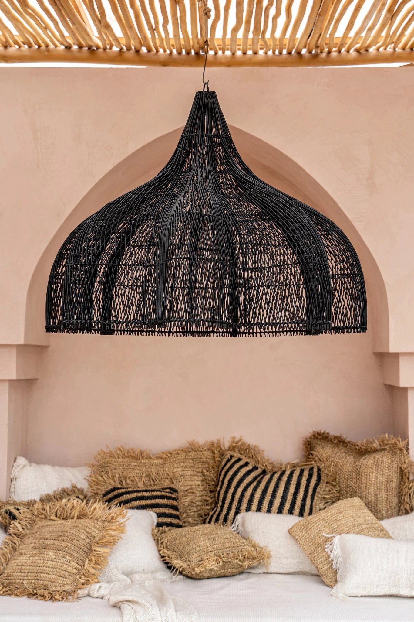 De Whipped Hanglamp - Zwart - XL by Bazar Bizar Antwerp