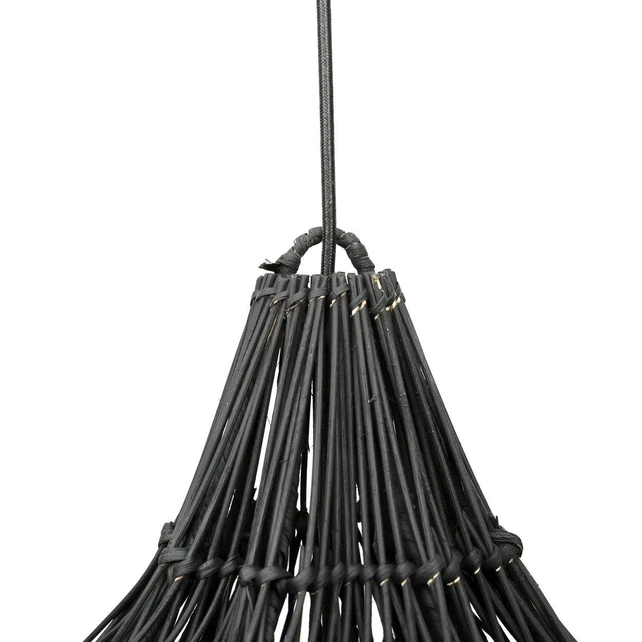 De Whipped Hanglamp - Zwart - XL by Bazar Bizar Antwerp
