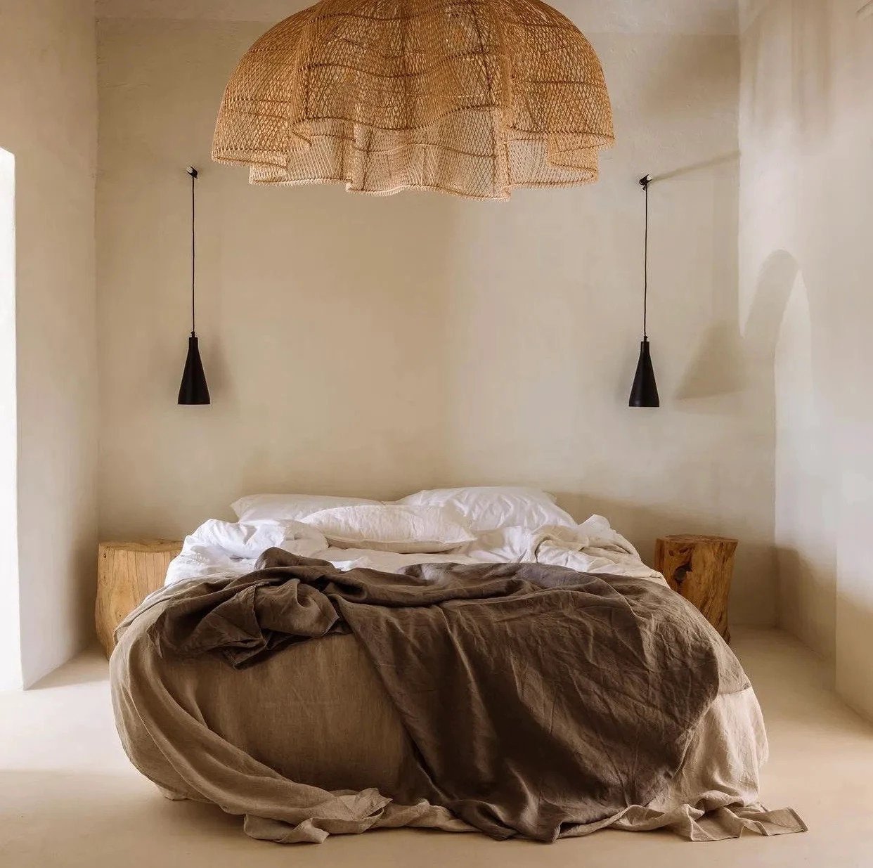 De Whipped Hanglamp - Naturel - XXL by Bazar Bizar Antwerp