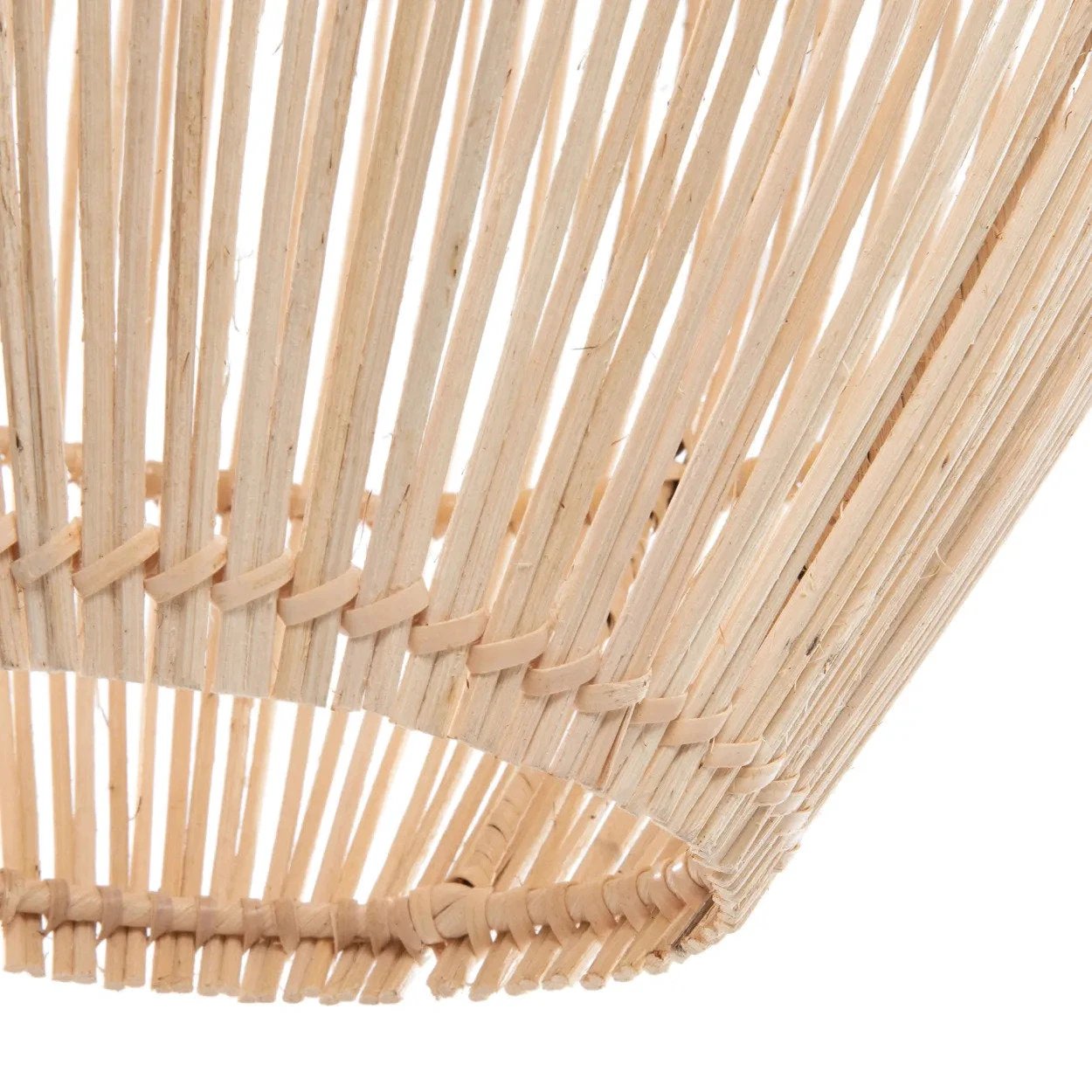 De Zuri Hanglamp / Vloerlamp - Naturel - L by Bazar Bizar Antwerp