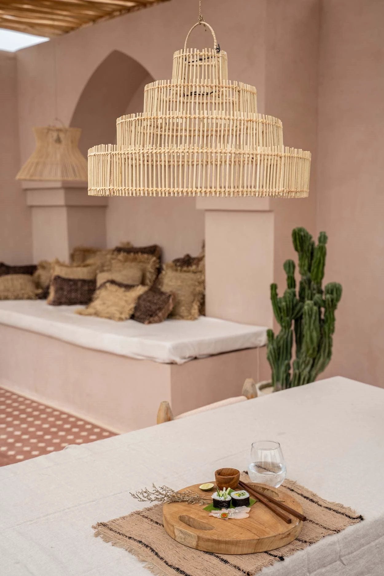 De Wedding Cake Hanglamp - Naturel - M by Bazar Bizar Antwerp