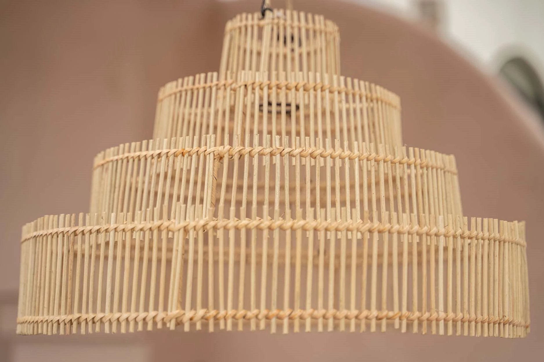 De Wedding Cake Hanglamp - Naturel - M by Bazar Bizar Antwerp