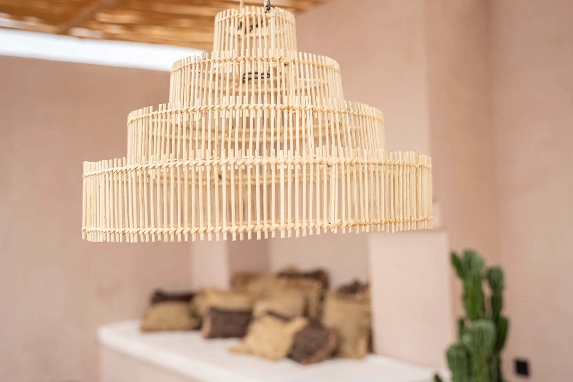 De Wedding Cake Hanglamp - Naturel - M by Bazar Bizar Antwerp