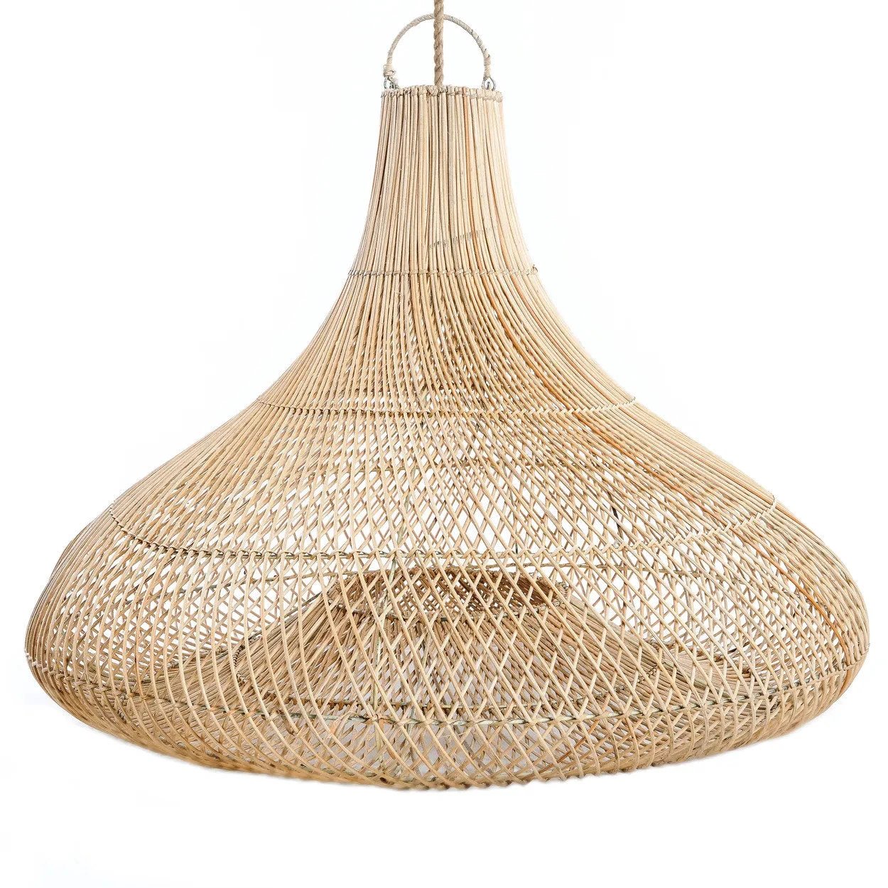 De Shala Hanglamp / Vloerlamp - Naturel - XL by Bazar Bizar Antwerp