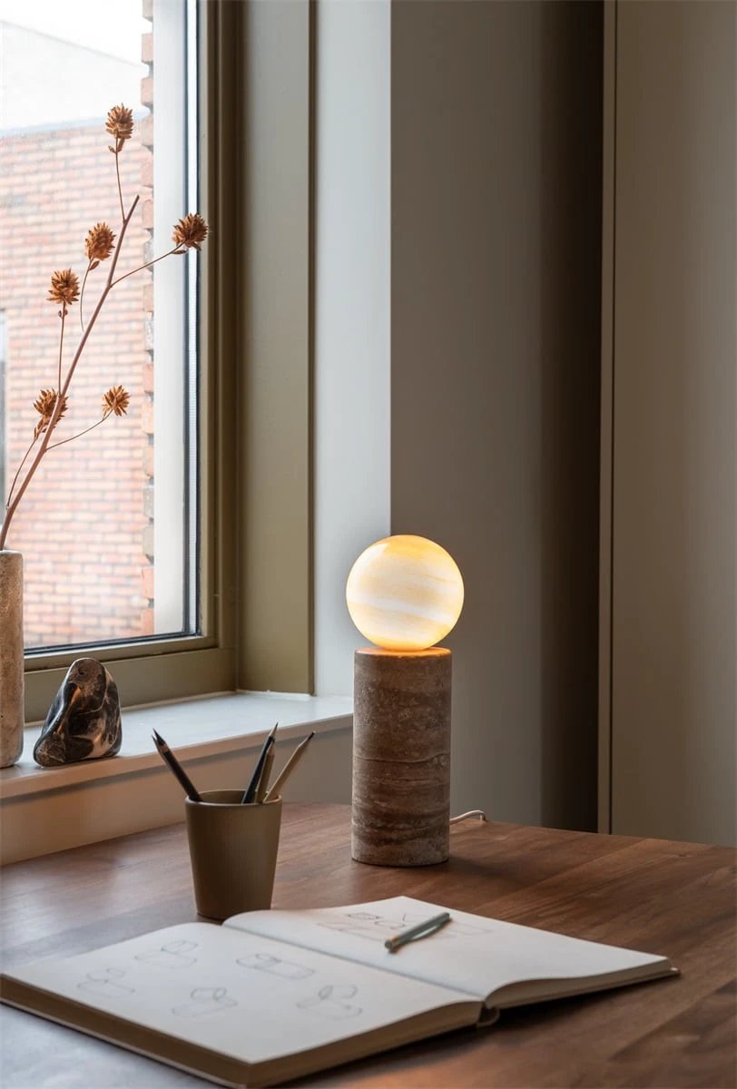 Tafellamp Tivoli, zand by it's about RoMi