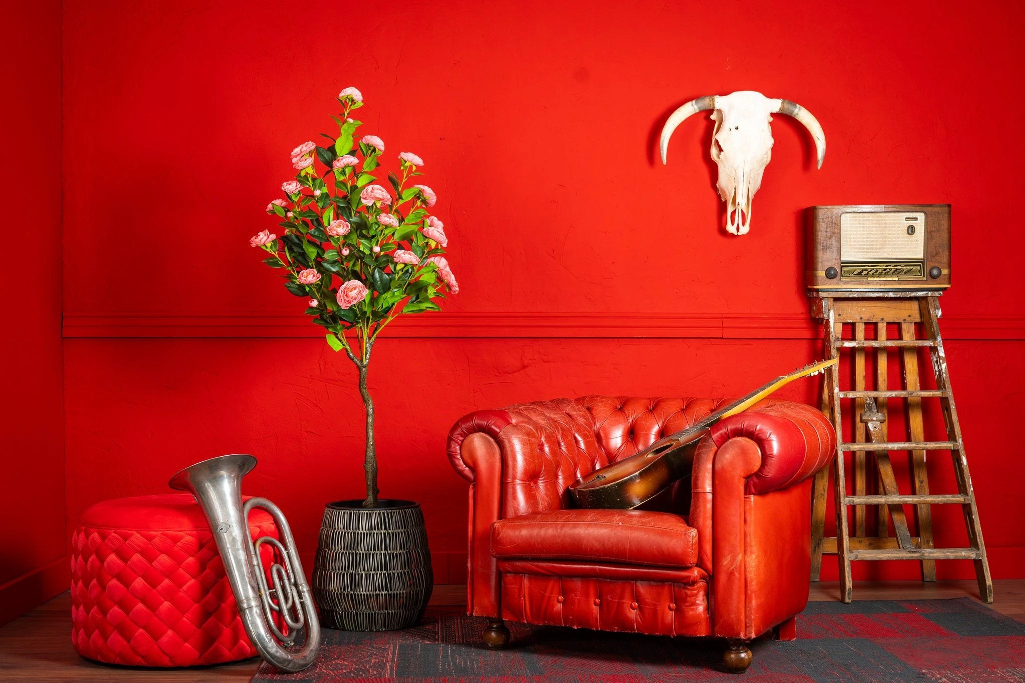 Kunstplant Camelia Luxe 160cm by NeverLeafs