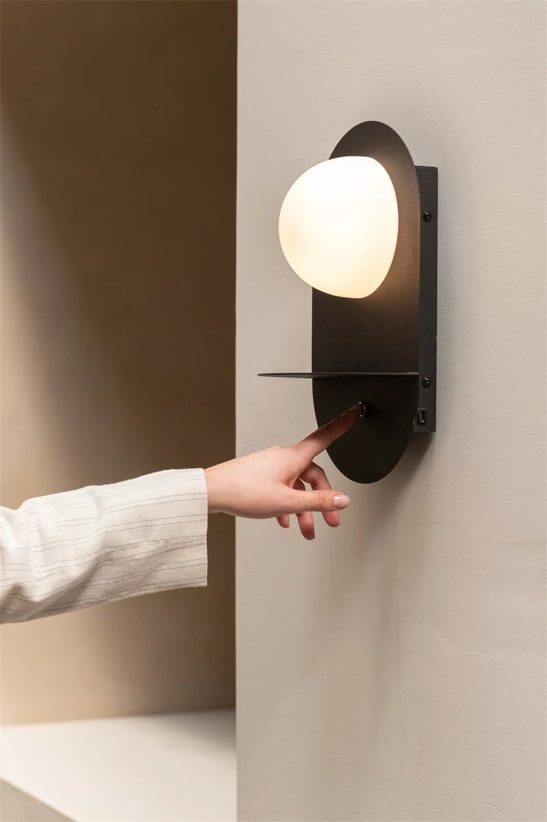 Wandlamp Tokyo, zwart by it's about RoMi