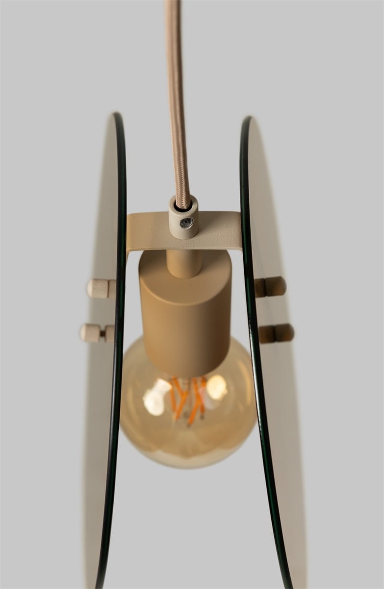 Hanglamp Toledo, amber