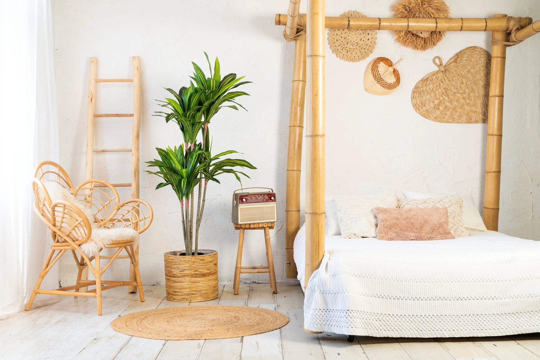 Kunstplant Dracaena Fragnans 150cm by NeverLeafs