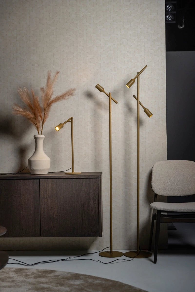 Vloerlamp Dirk 1LT mocha mousse by ETH