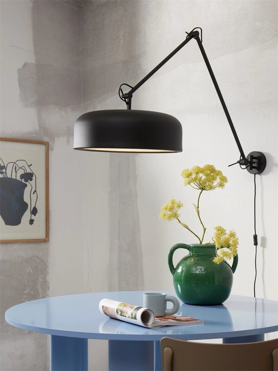 Wandlamp Marseille - Zwart - Ø48cm by it's about RoMi