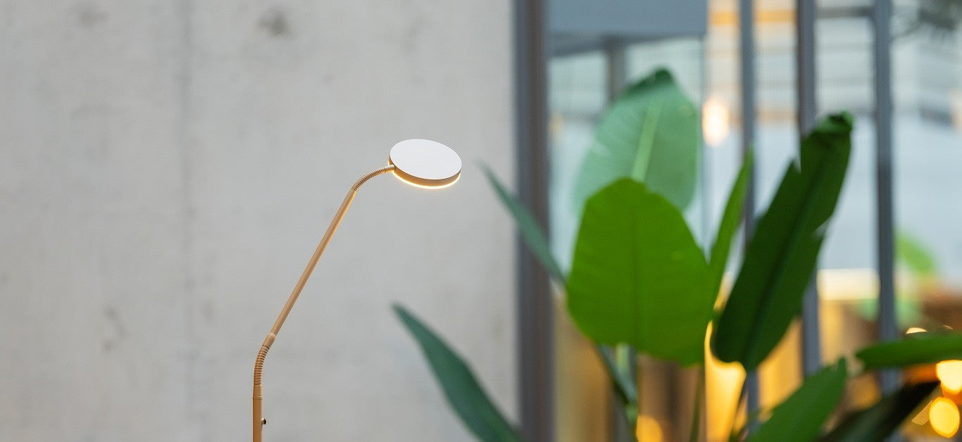 Vloerlamp Duuk Oplaadbaar bronze