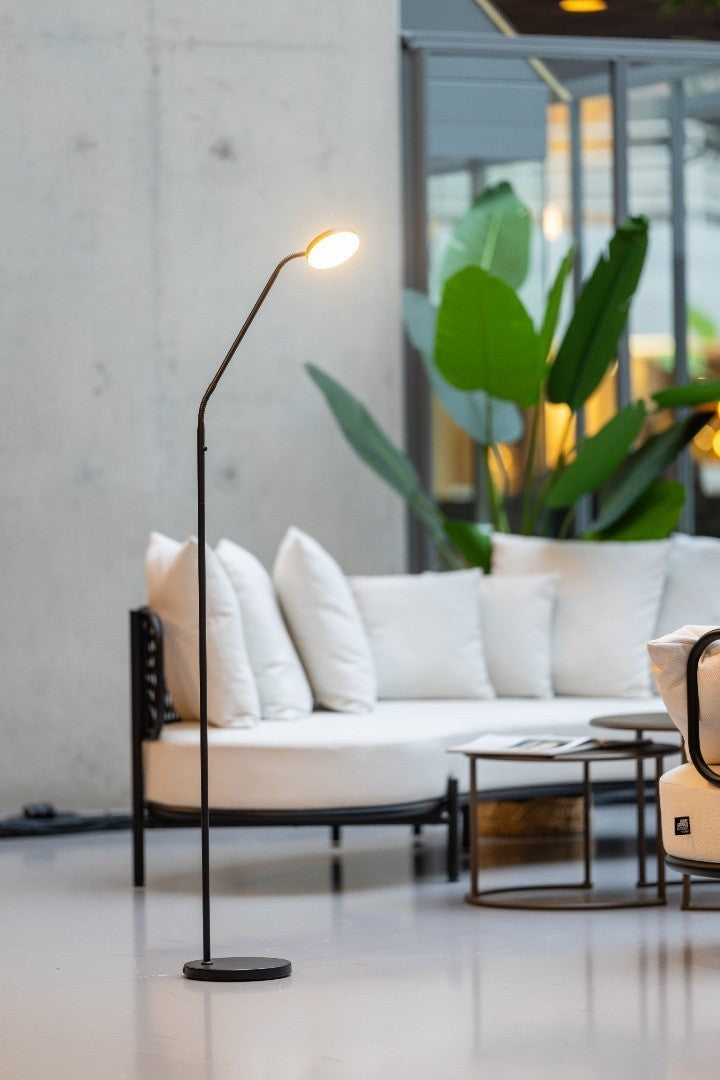 Vloerlamp Duuk Oplaadbaar zwart