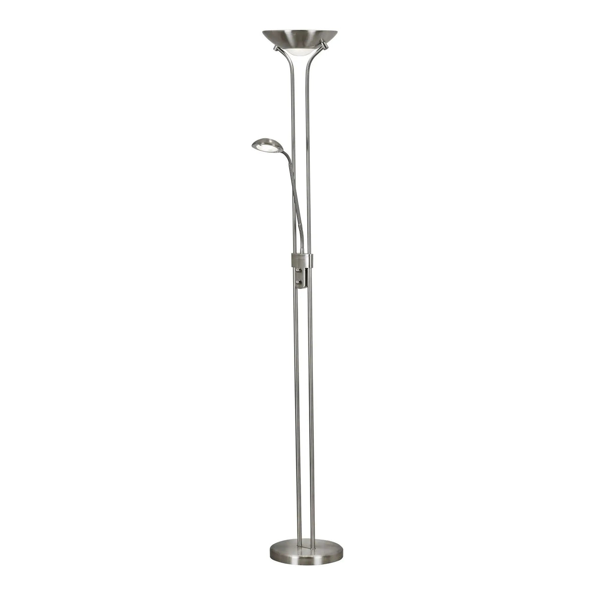 Vloerlamp Mother & Child - Satin Silver by Searchlight