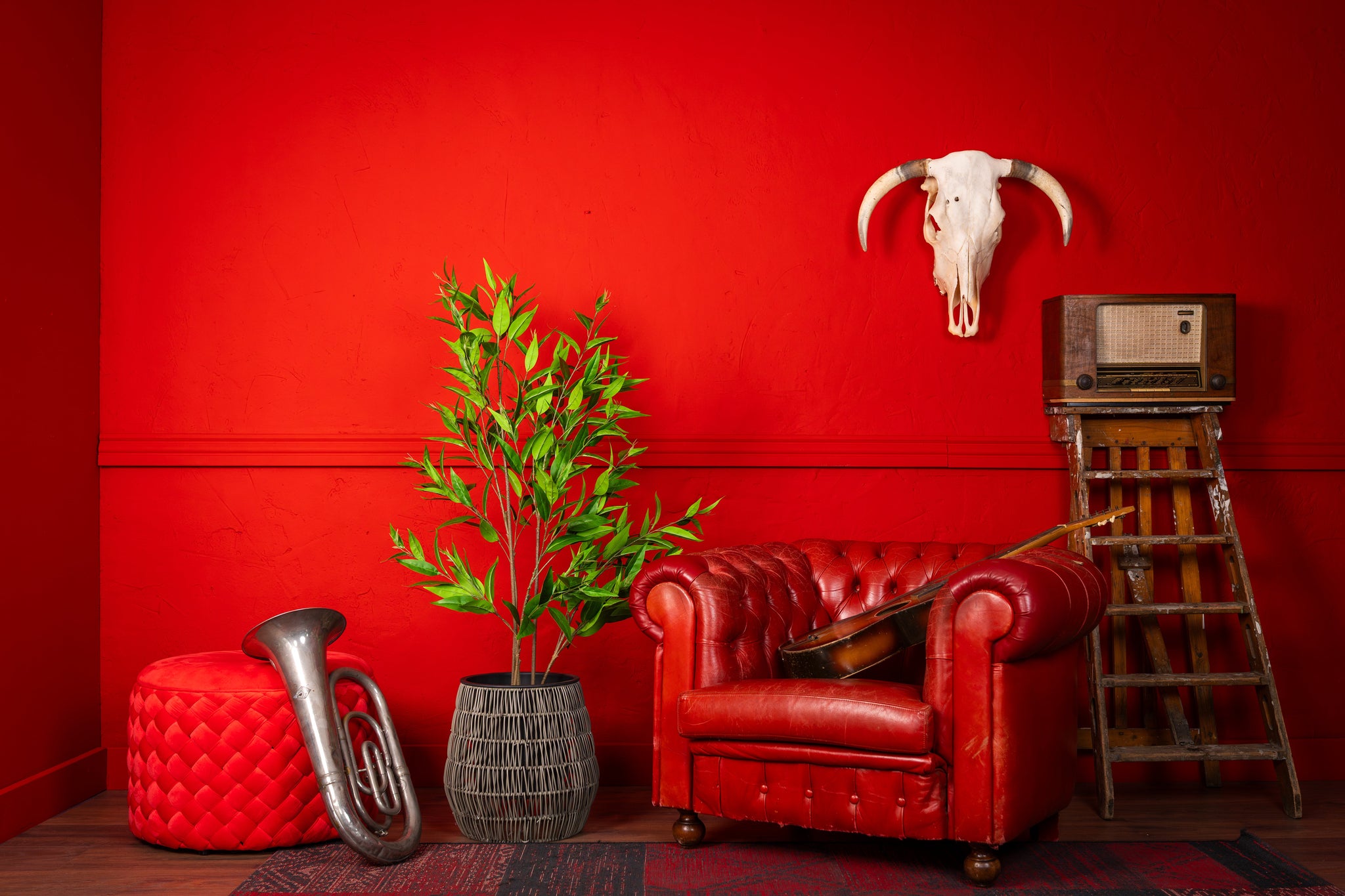 Kunstplant Eucalyptus Deluxe 140cm