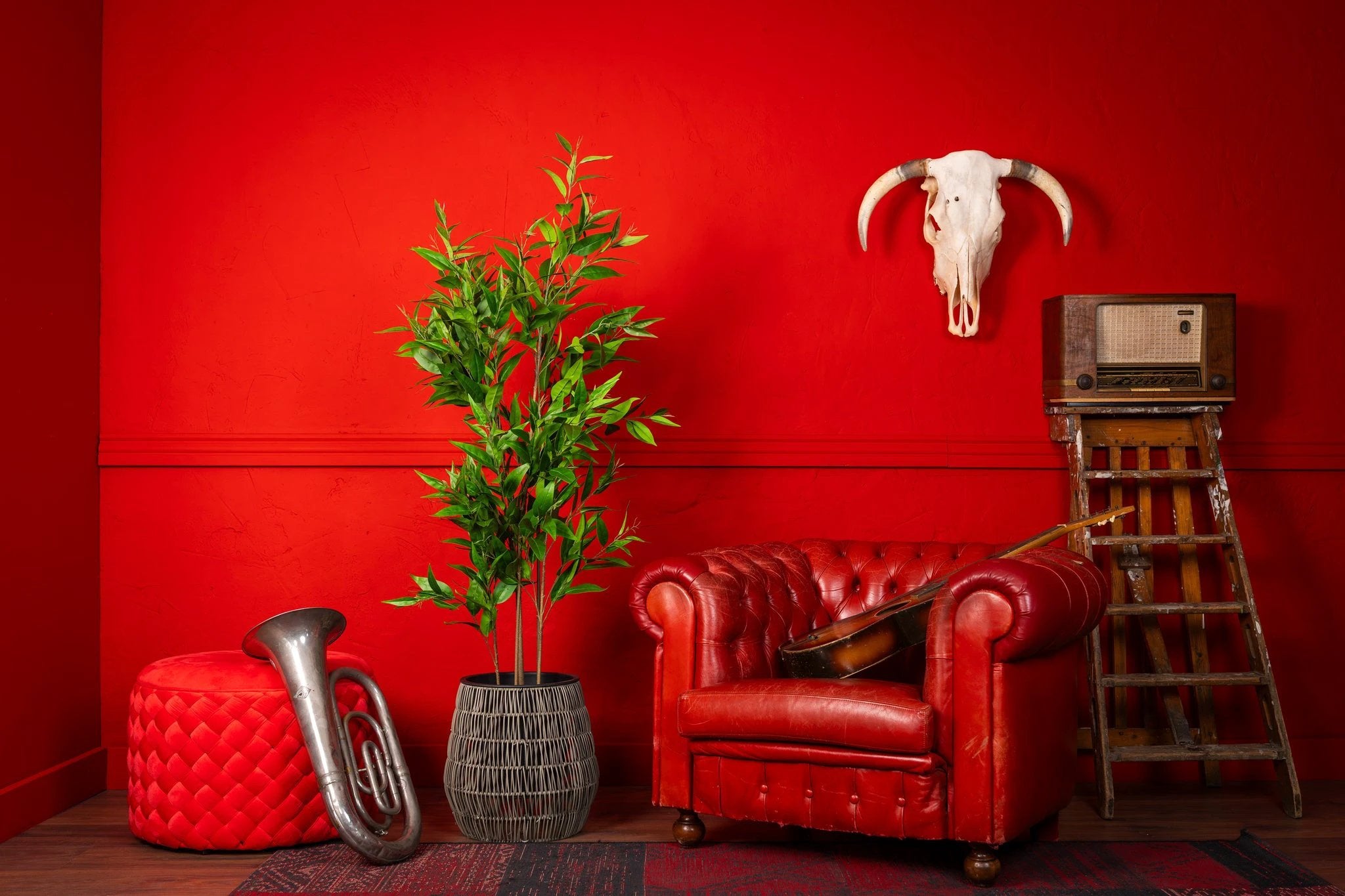 Kunstplant Eucalyptus Deluxe 160cm by NeverLeafs