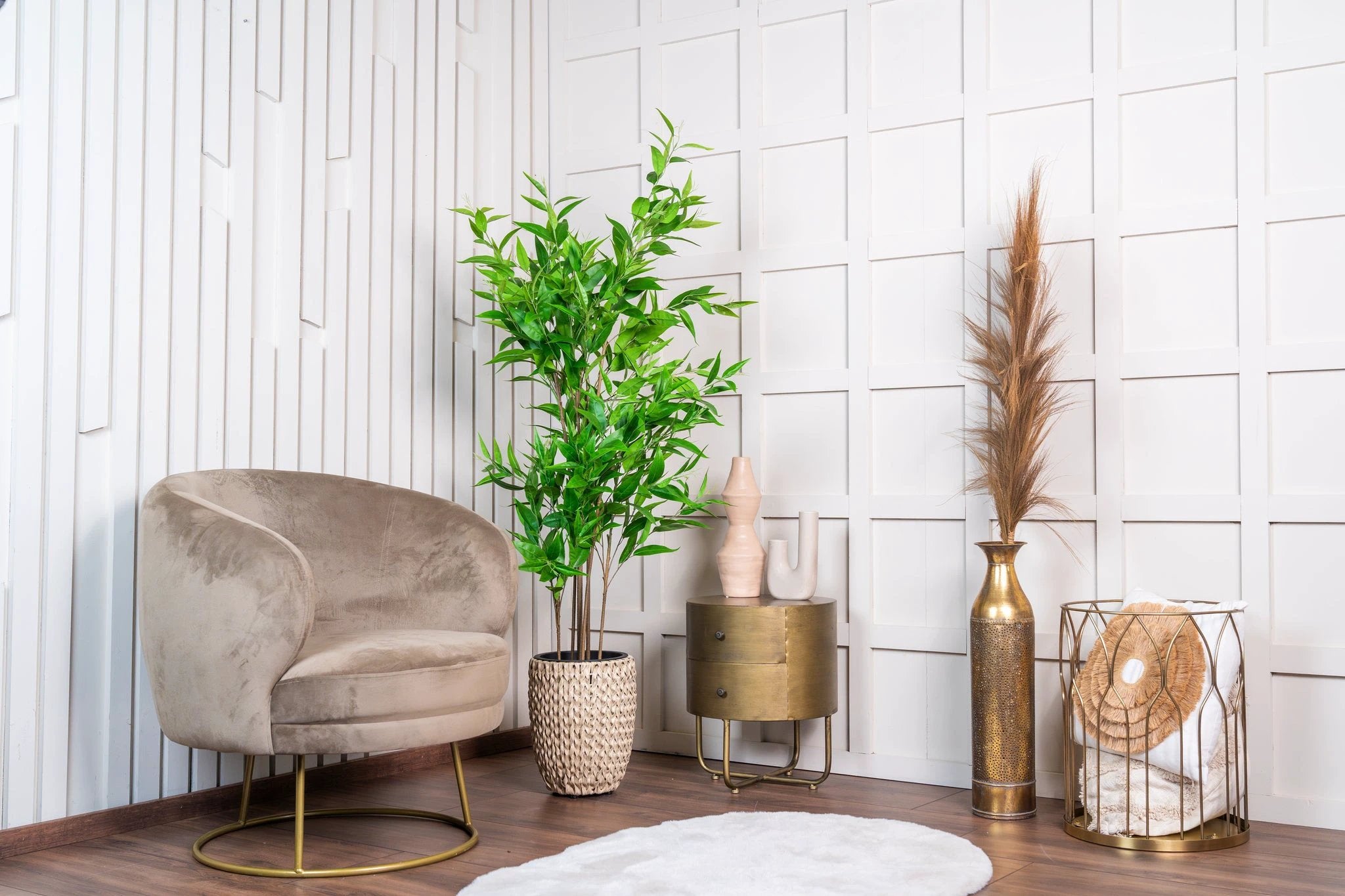 Kunstplant Eucalyptus Deluxe 160cm by NeverLeafs