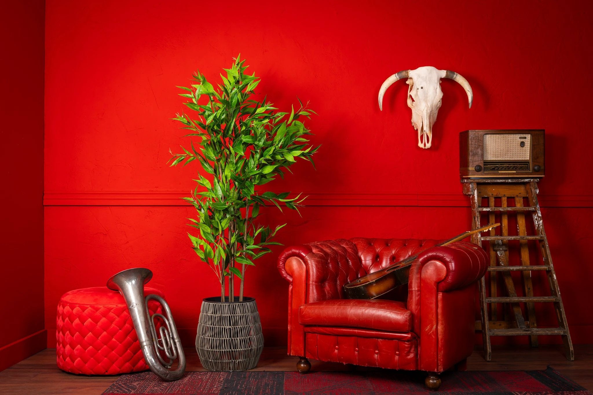 Kunstplant Eucalyptus Deluxe 180cm by NeverLeafs