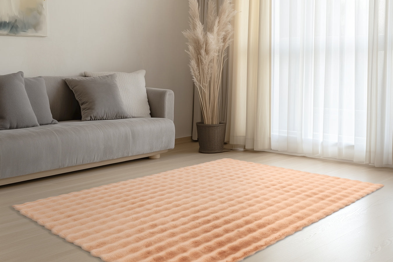 Vloerkleed Harmony Peach in 4 Maten
