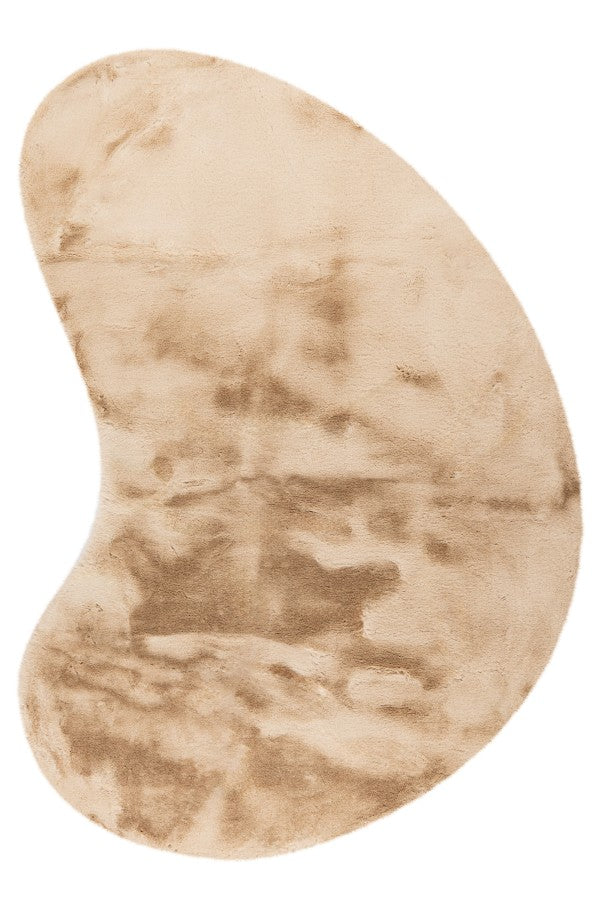 Vloerkleed faux vacht Heaven Organisch Beige