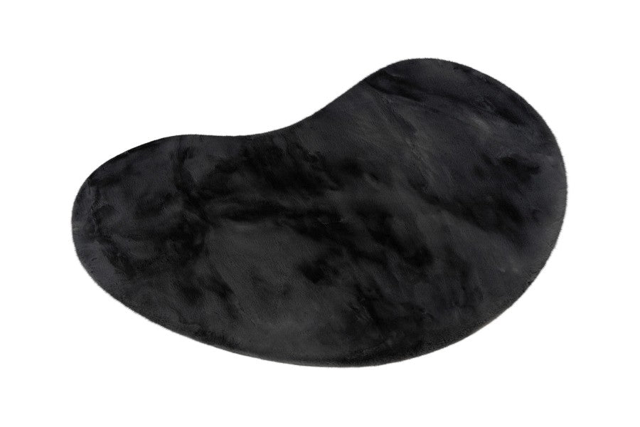 Vloerkleed faux vacht Heaven Organisch Graphite