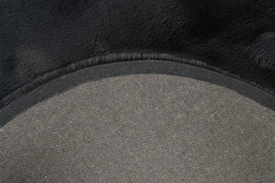 Vloerkleed faux vacht Heaven Organisch Graphite by Lalee