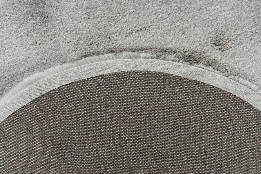 Vloerkleed faux vacht Heaven Organisch Silver by Lalee