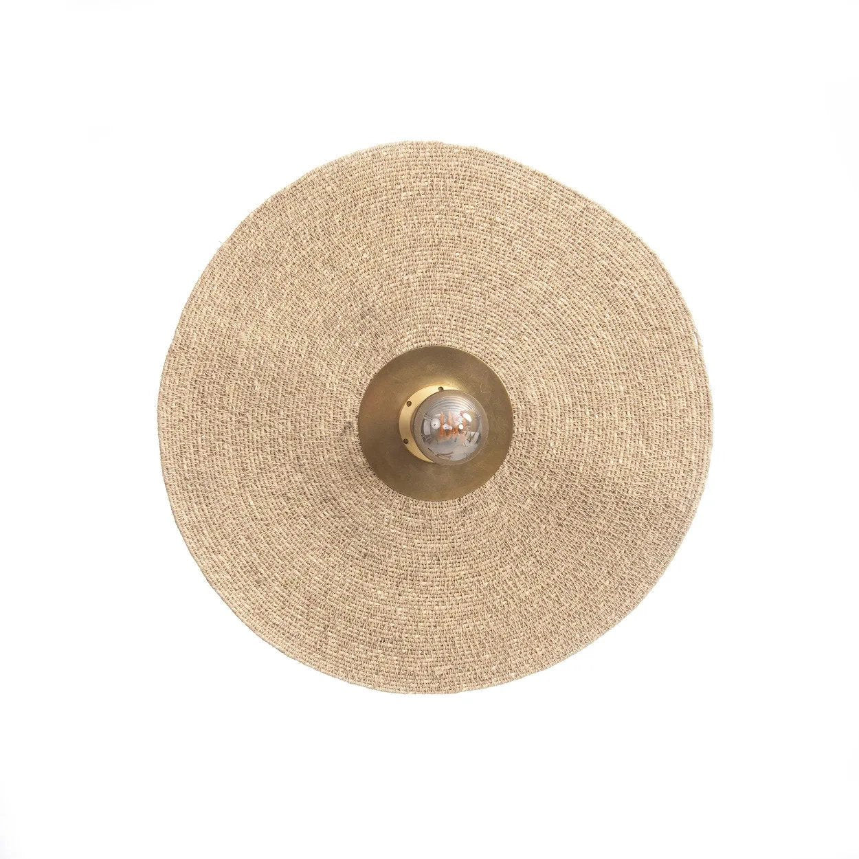 De Let's Groove Muurlamp - Messing Naturel - M by Bazar Bizar Antwerp