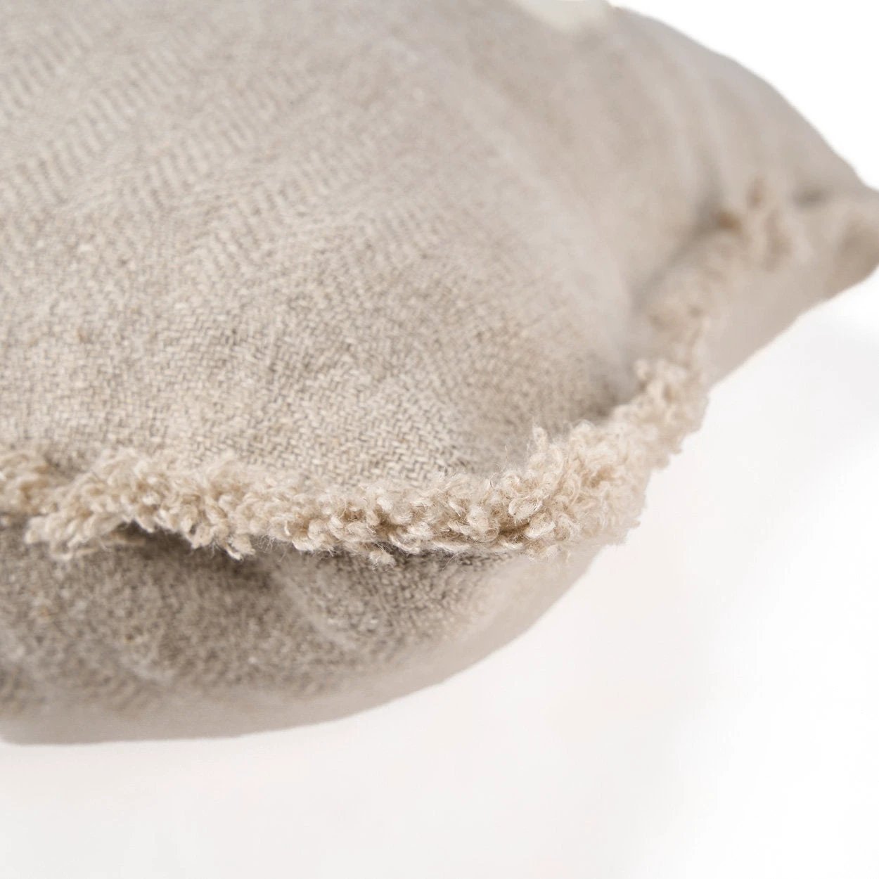 Kussenhoes De Ivoor Kruis - Natuurlijk Wit - 50x50 by Bazar Bizar Antwerp