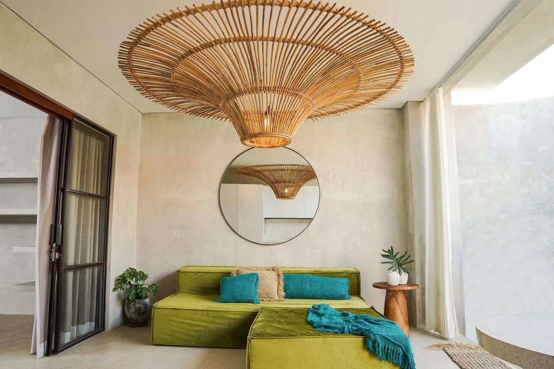 De Oh My Gee Kussenhoes - Aqua - 35x100 by Bazar Bizar Antwerp