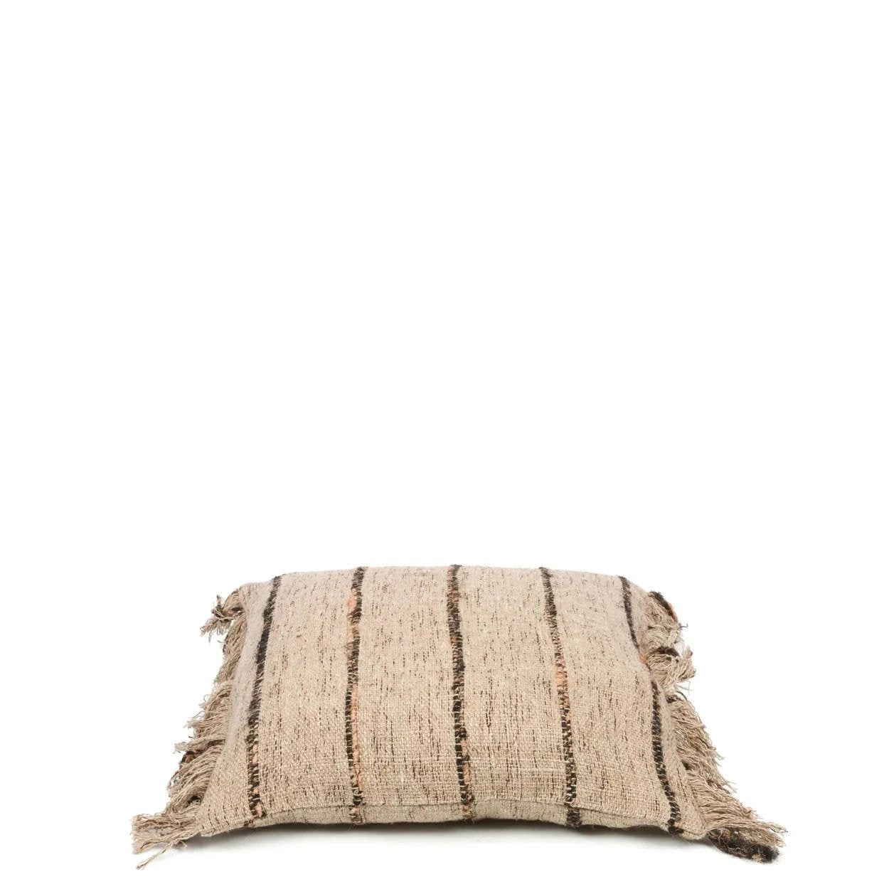 De Oh My Gee Kussenhoes - Beige Black - 40x40 by Bazar Bizar Antwerp