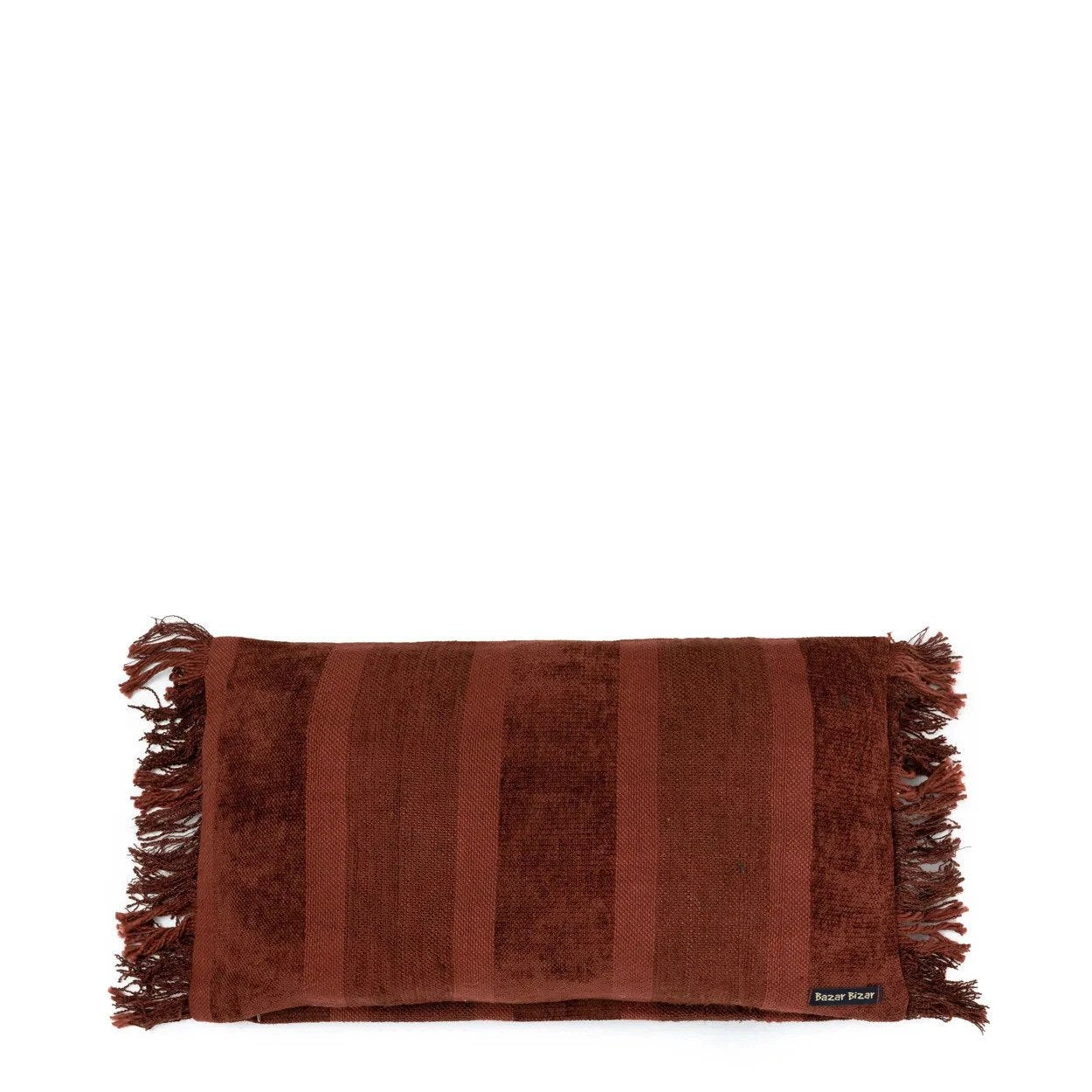 De Oh My Gee Kussenhoes - Bordeaux Velvet - 30x50 by Bazar Bizar Antwerp