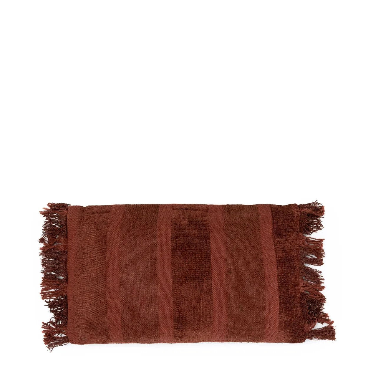 De Oh My Gee Kussenhoes - Bordeaux Velvet - 30x50 by Bazar Bizar Antwerp