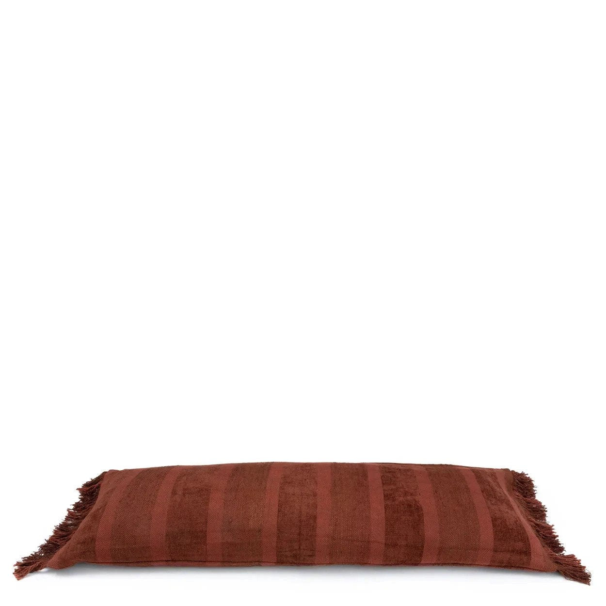 De Oh My Gee Kussenhoes - Bordeaux Velvet - 30x100 by Bazar Bizar Antwerp