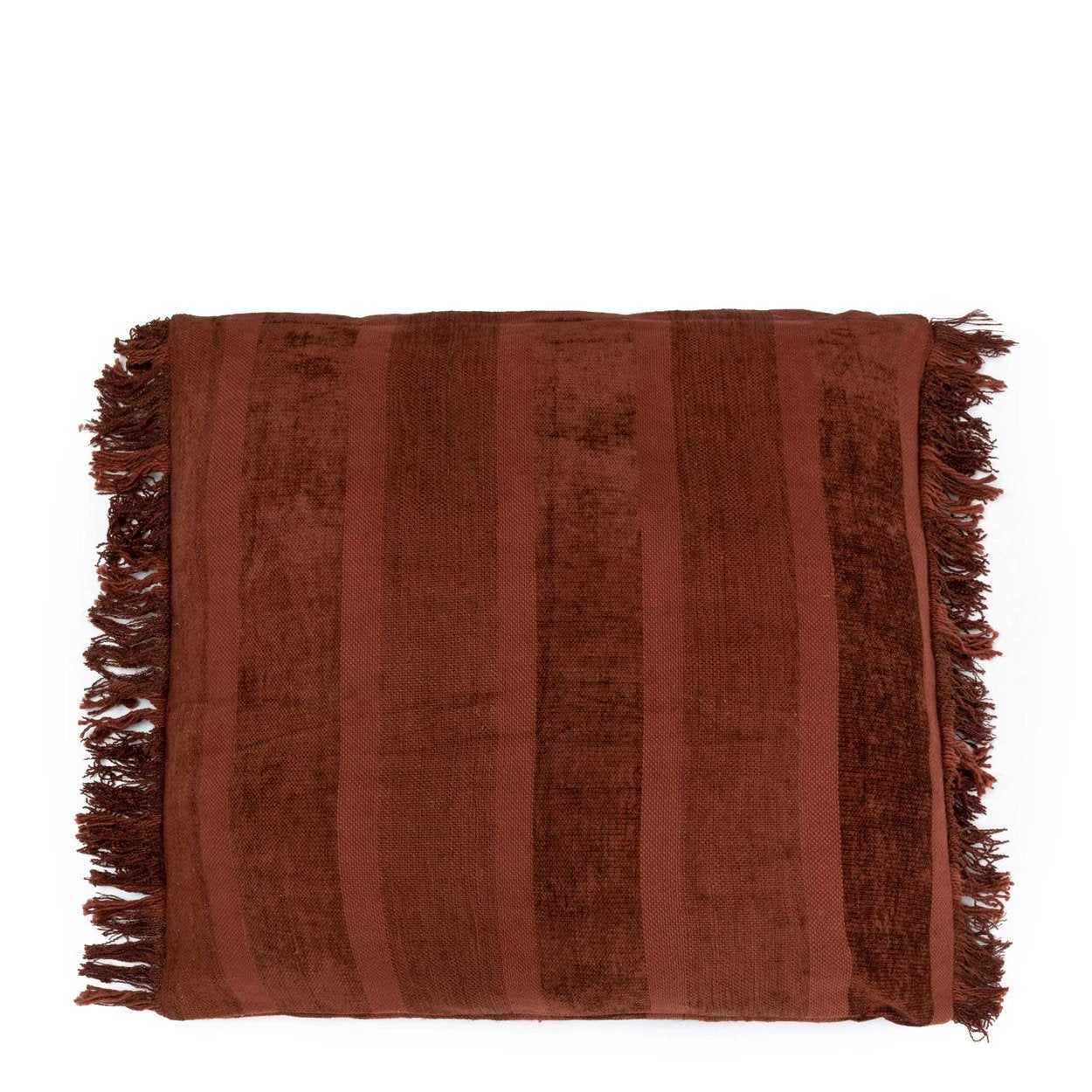 De Oh My Gee Kussenhoes - Bordeaux Velvet - 60x60 by Bazar Bizar Antwerp