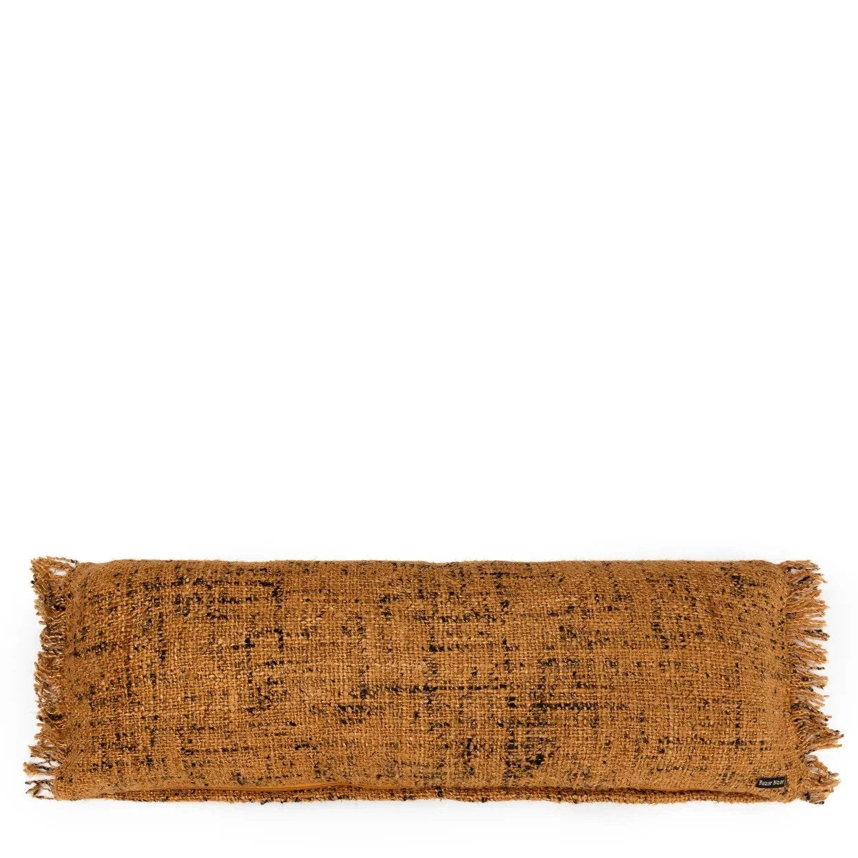 De Oh My Gee Kussenhoes - Cinnamon Zwart - 35x100 by Bazar Bizar Antwerp