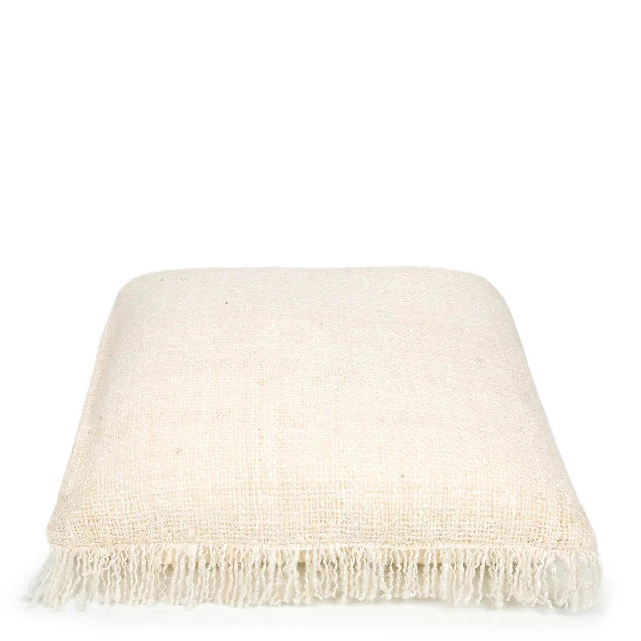 De Oh My Gee Kussenhoes - Crème - 60x60 by Bazar Bizar Antwerp