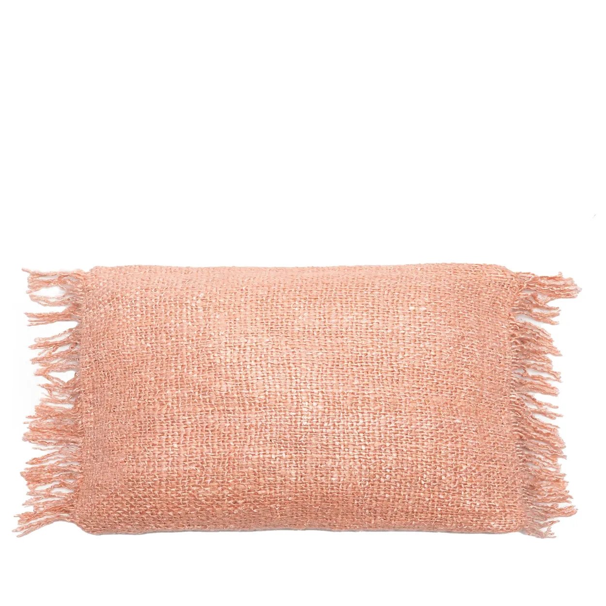 De Oh My Gee Kussenhoes - Zalm Roze - 30x50 by Bazar Bizar Antwerp