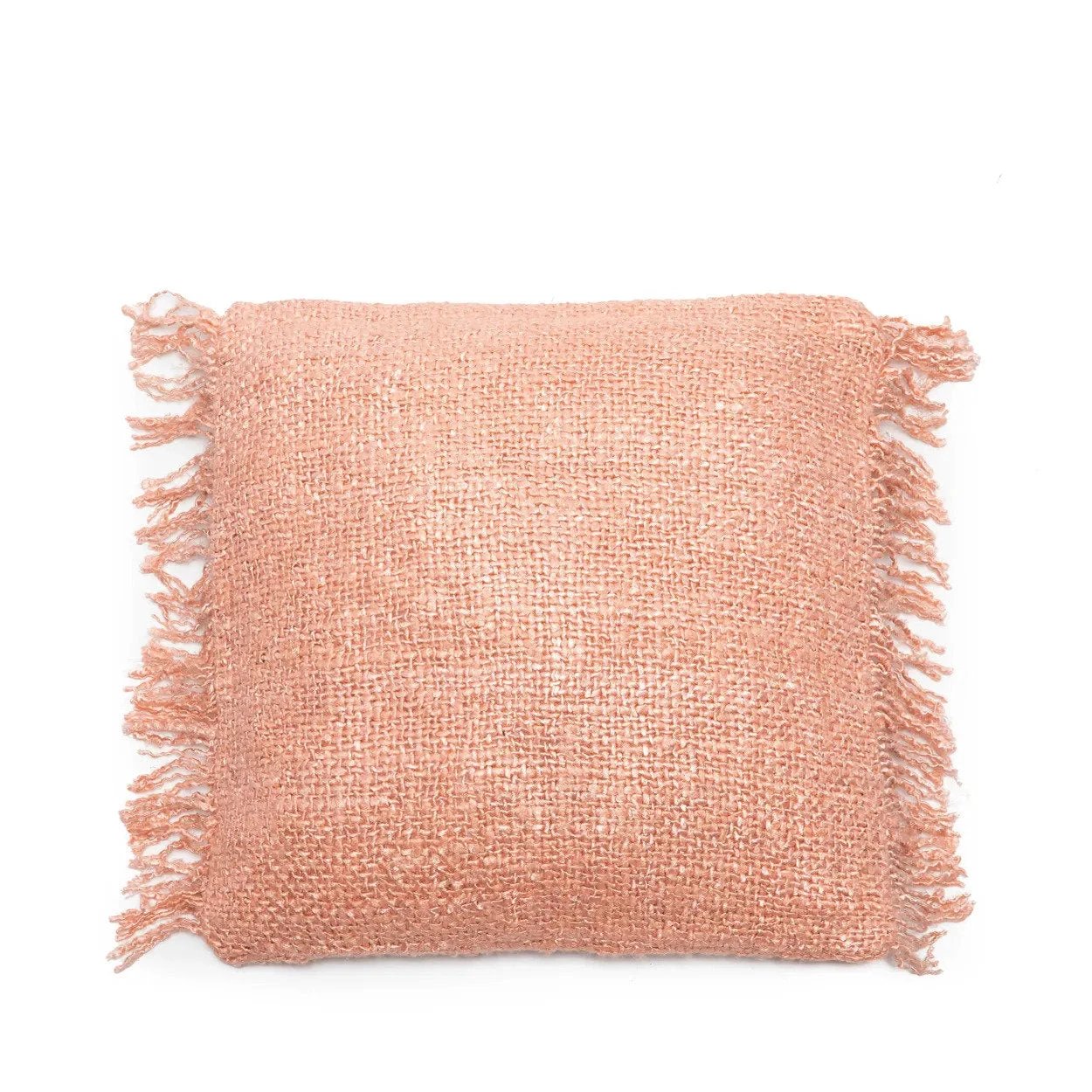 De Oh My Gee Kussenhoes - Zalm Roze - 40x40 by Bazar Bizar Antwerp