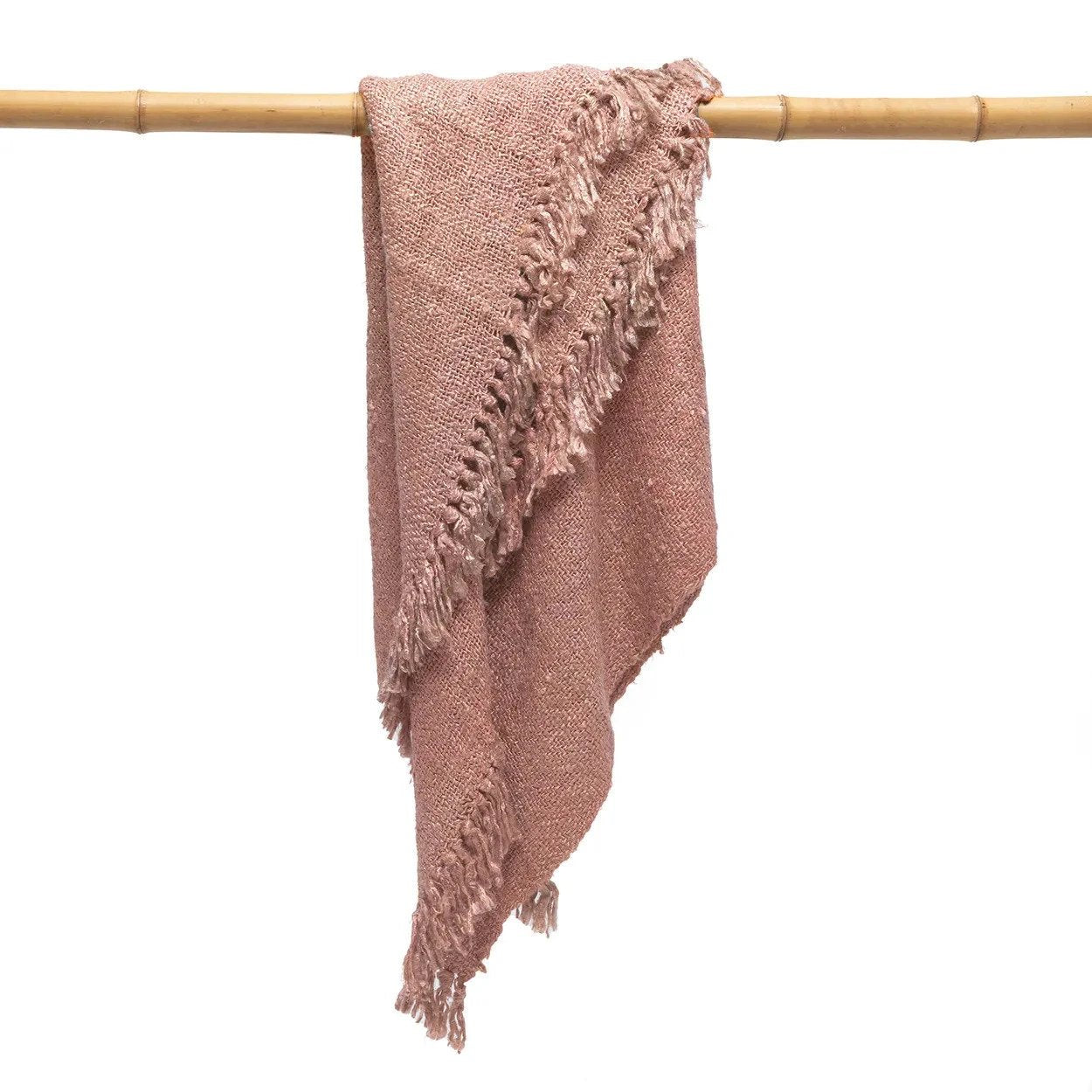 De S'il vous Plaid - Zalm Roze by Bazar Bizar Antwerp