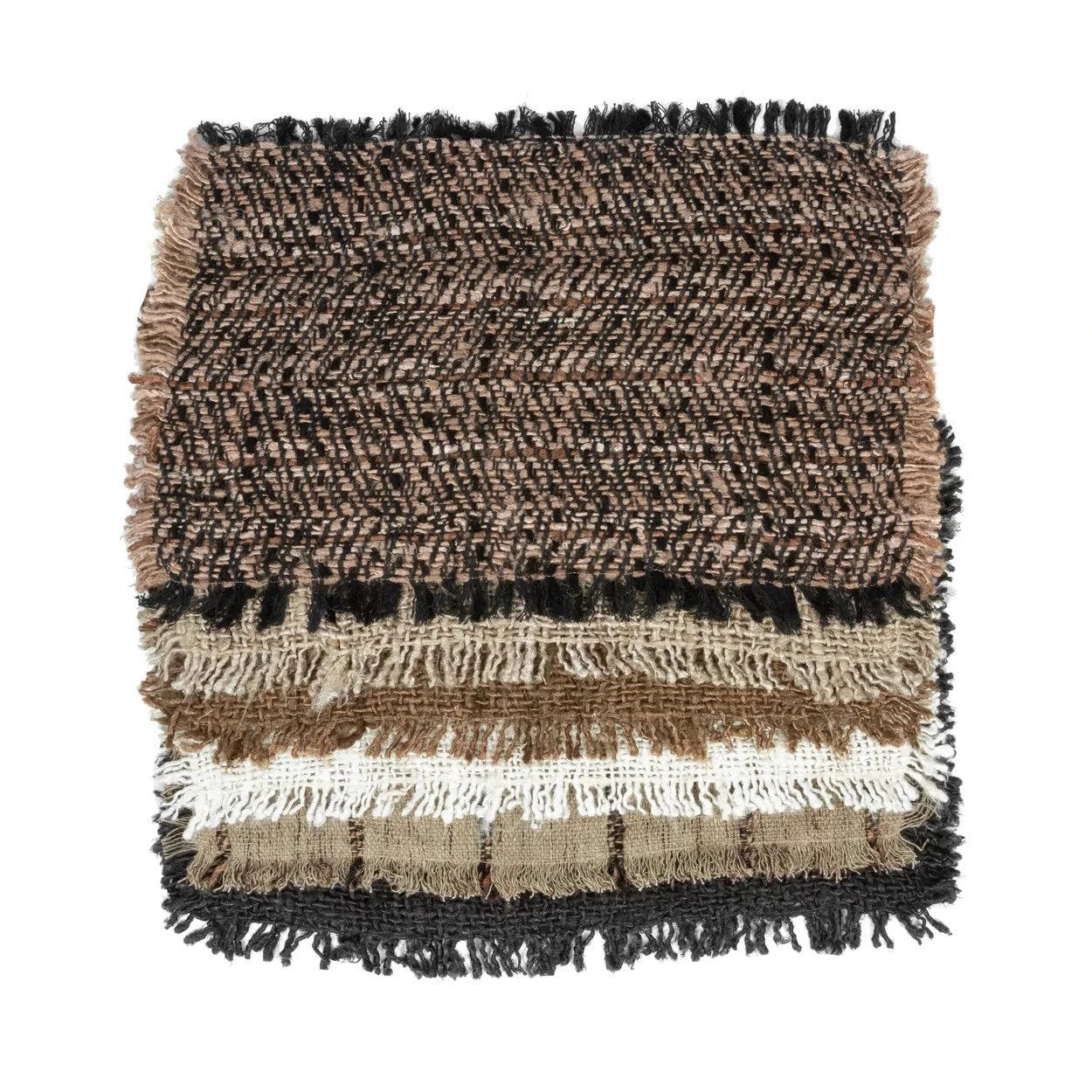 De Oh My Gee Placemat - Marinezwart - Set van 4 by Bazar Bizar Antwerp