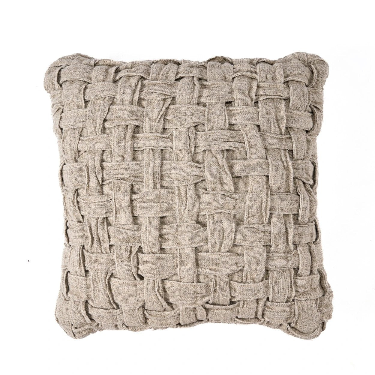 Kussenhoes De linnen Crosier - naturel - 50x50cm by Bazar Bizar Antwerp