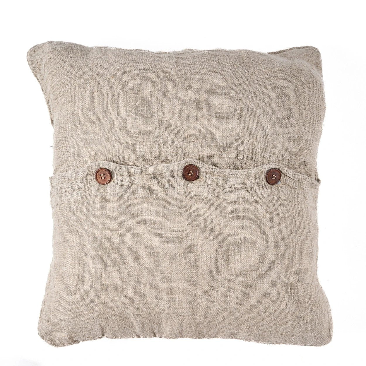 Kussenhoes The Linen Edit - Naturel - 50x50cm by Bazar Bizar Antwerp