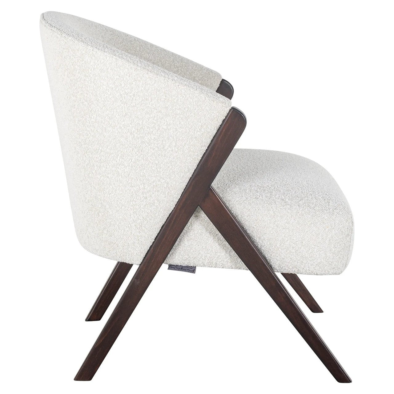 Lounge chair Mia Bouclé White by Richmond Interiors