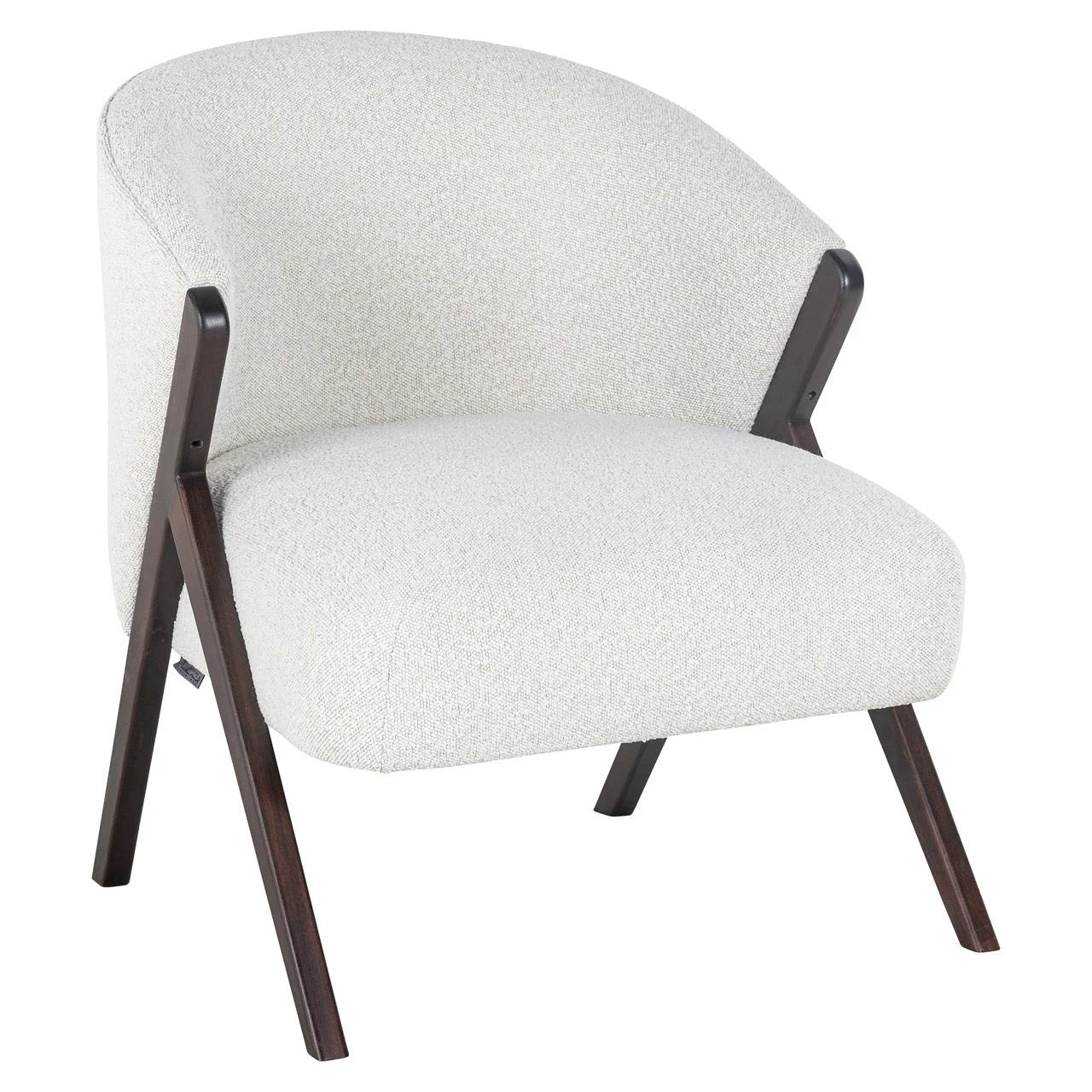 Lounge chair Mia Bouclé White by Richmond Interiors
