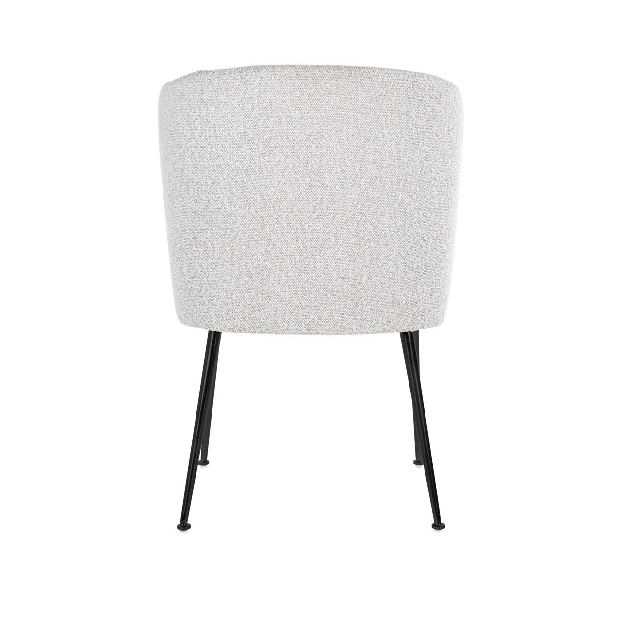 Eetkamerstoel Fallon White Bouclé by Richmond Interiors
