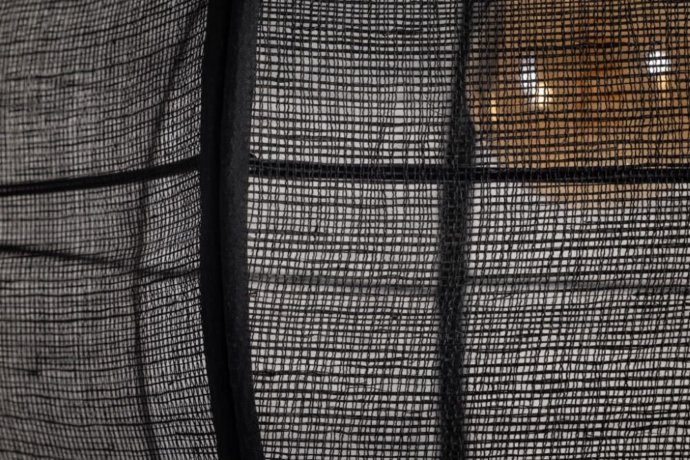 Hanglamp Fabric Black Ø58cm